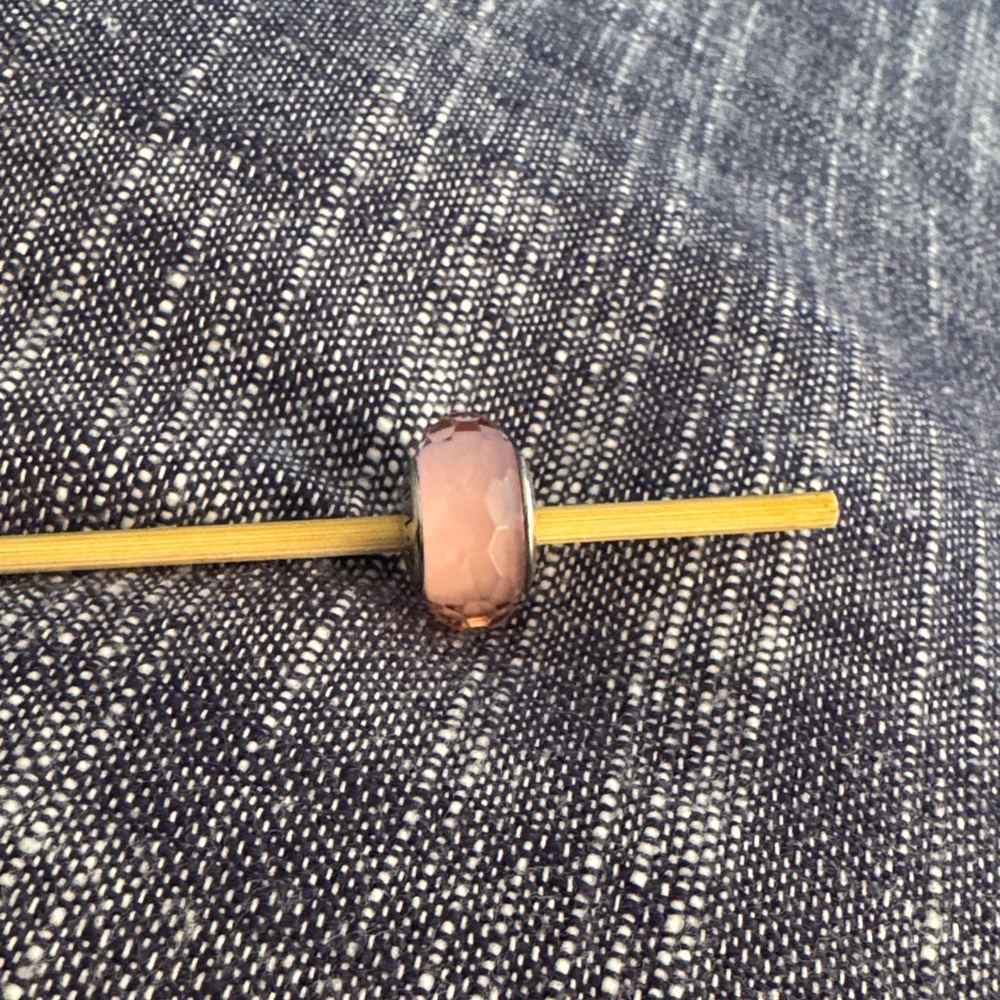 Pandora Pink Glass Charm Bead